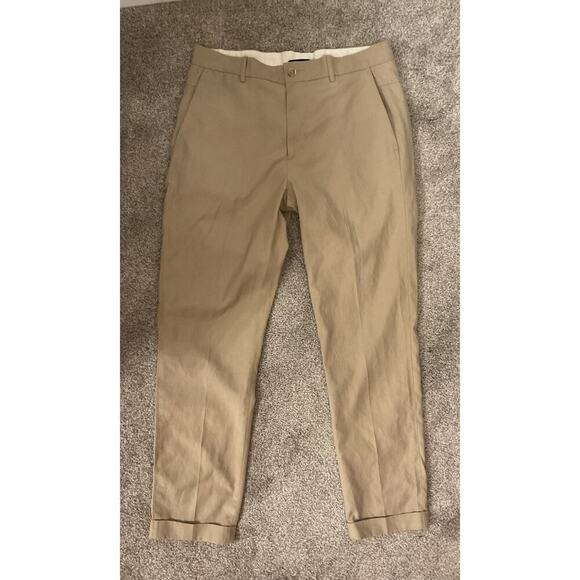 NWT Vince Men's Tapered Lightweight Cuffed Trouser in Ashwood, sz 31 - Picture 3 of 9